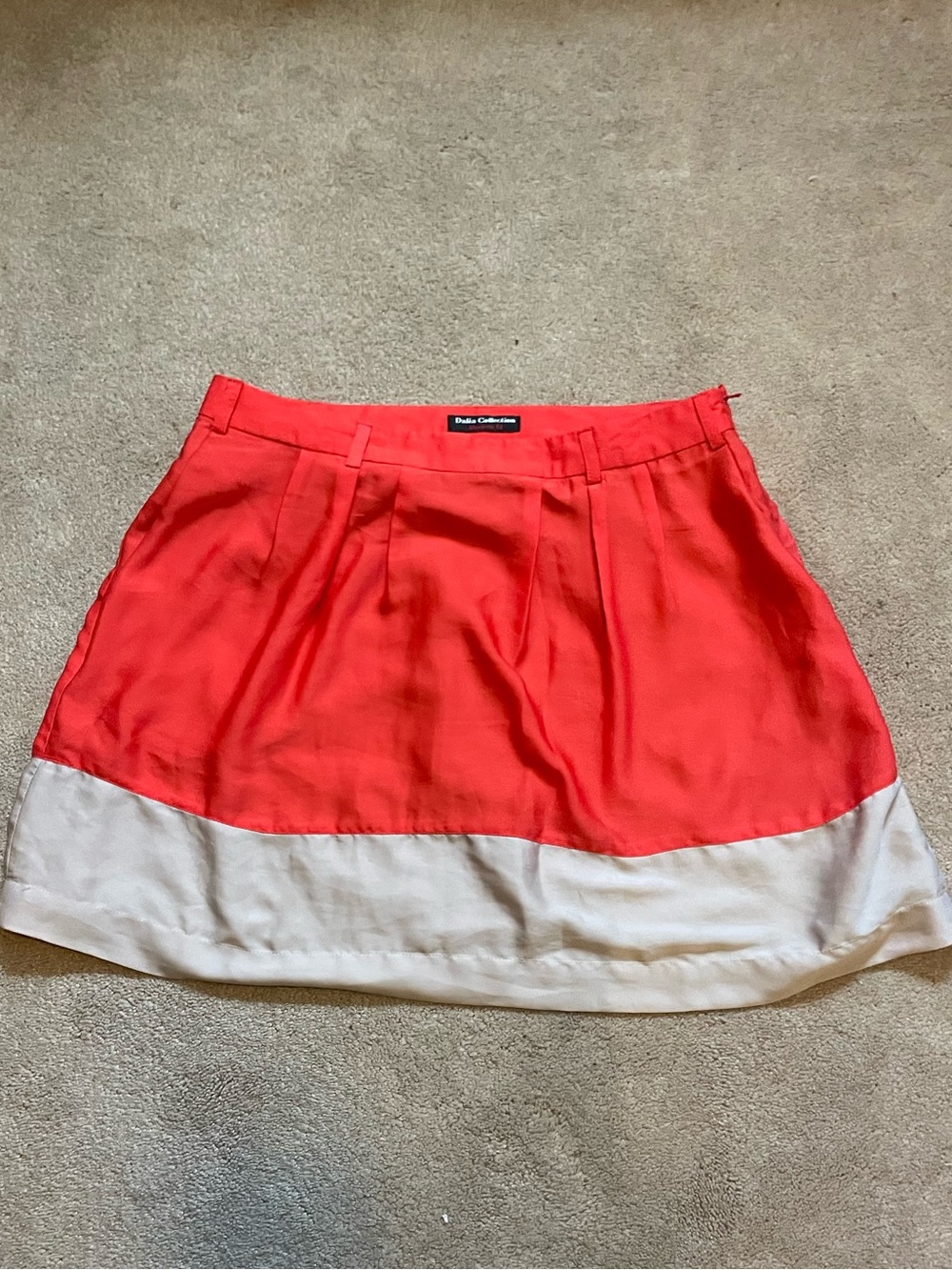 Dalia Collection Colorblock Mini Skirt